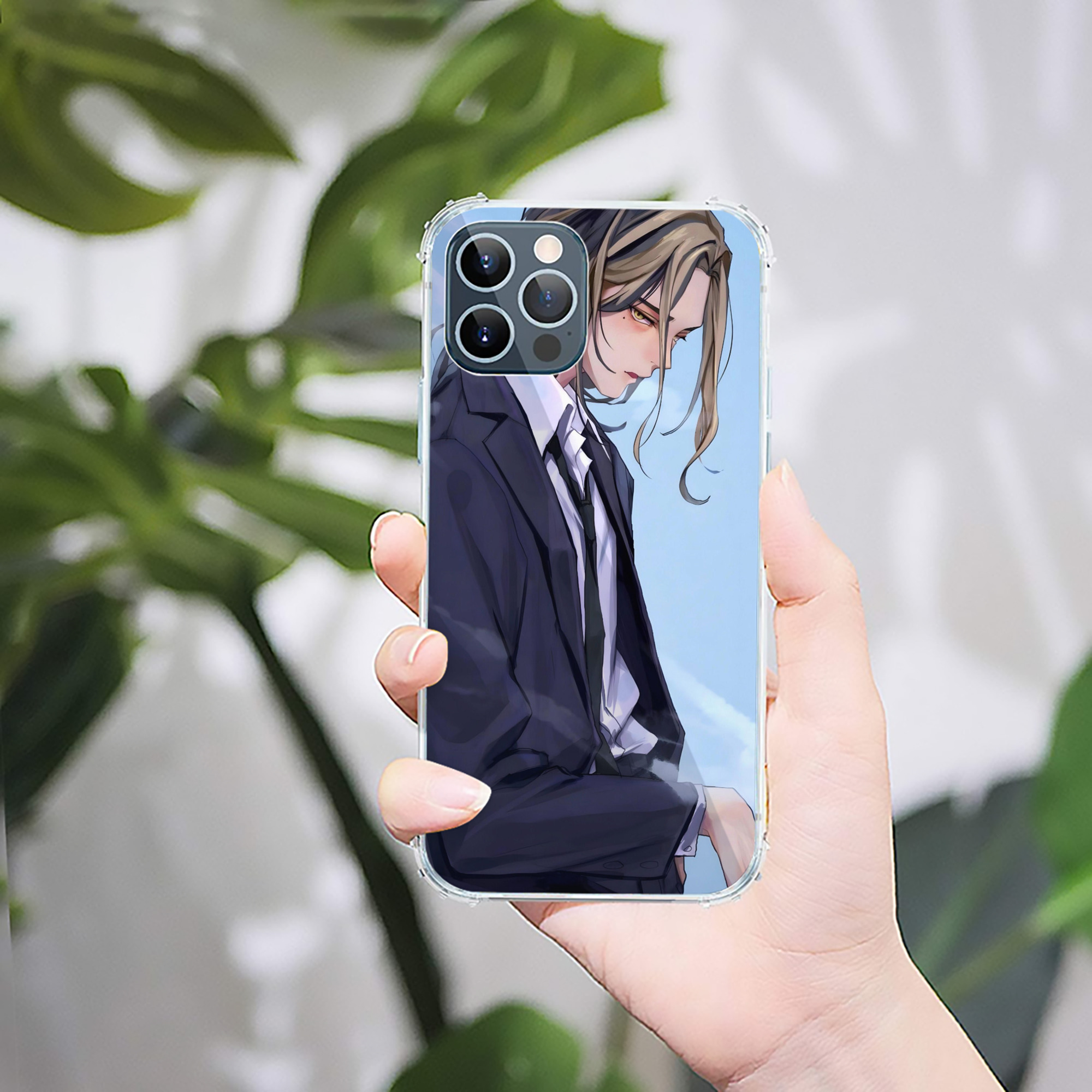 （画像用） 東京リベンジャーズ Tokyo Revengers 【iPhone 12シリーズ対応】透明スマホケース（クリアソフトケース）